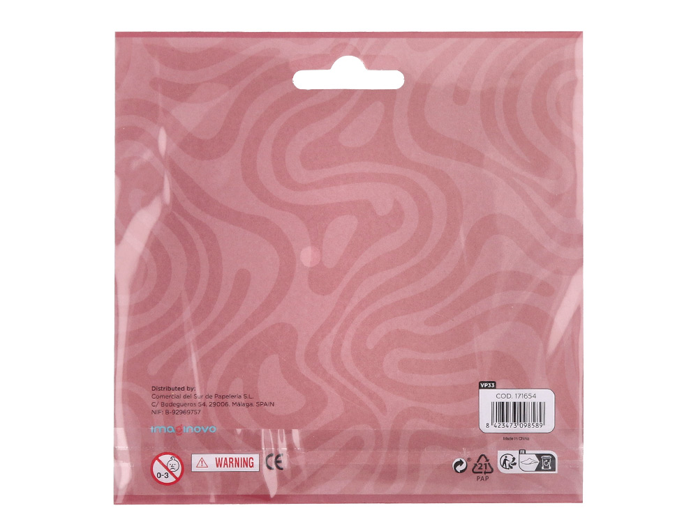 PEGATINAS IMAGINOVO RETRO DISEOS SURTIDOS PARA ORDENADOR 145X140 MM EN BLISTER