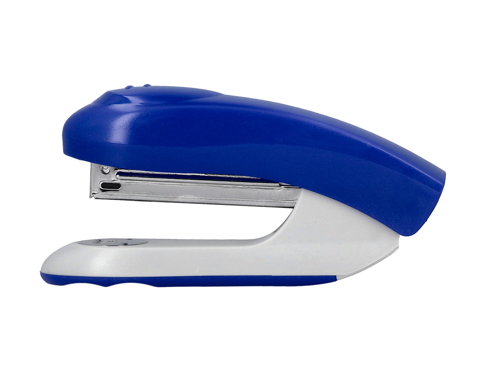 GRAPADORA Q-CONNECT KF14205 PLASTICO ABS AZUL CAPACIDAD 20 HOJAS