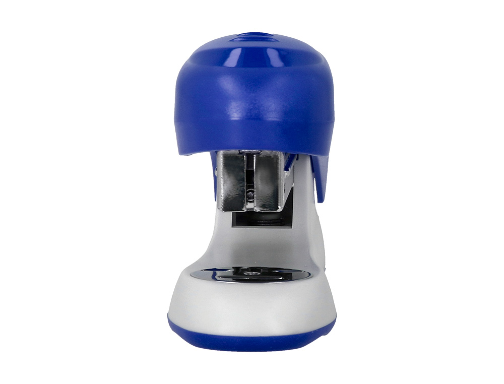 GRAPADORA Q-CONNECT KF14205 PLASTICO ABS AZUL CAPACIDAD 20 HOJAS