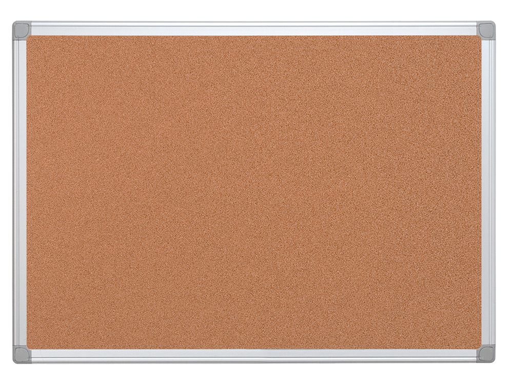 PIZARRA CORCHO Q-CONNECT 60X45 CM MARCO ALUMINIO