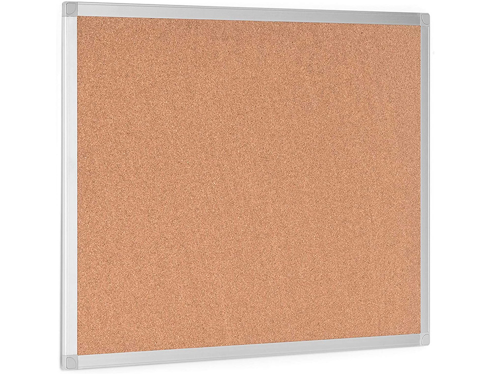 PIZARRA CORCHO Q-CONNECT 60X45 CM MARCO ALUMINIO