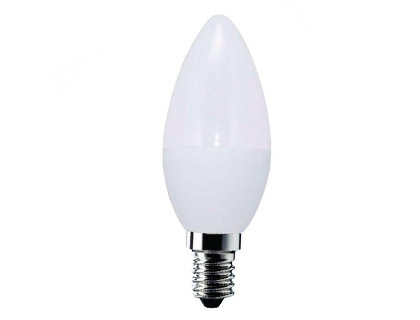 BOMBILLA SUNMATIC LED MINI GLOBO FROST SMD E14 6W 2700K 470 LUMENES LUZ CALIDA