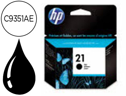 INK-JET HP N.21 NEGRO -5ML- DJ 3920/3940/D2360/F380 PSC 1410