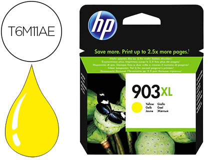 INK-JET HP JET 903XL OFFICEJET PRO 6960 / 6970 / 6974 AMARILLO 825 PAGINAS